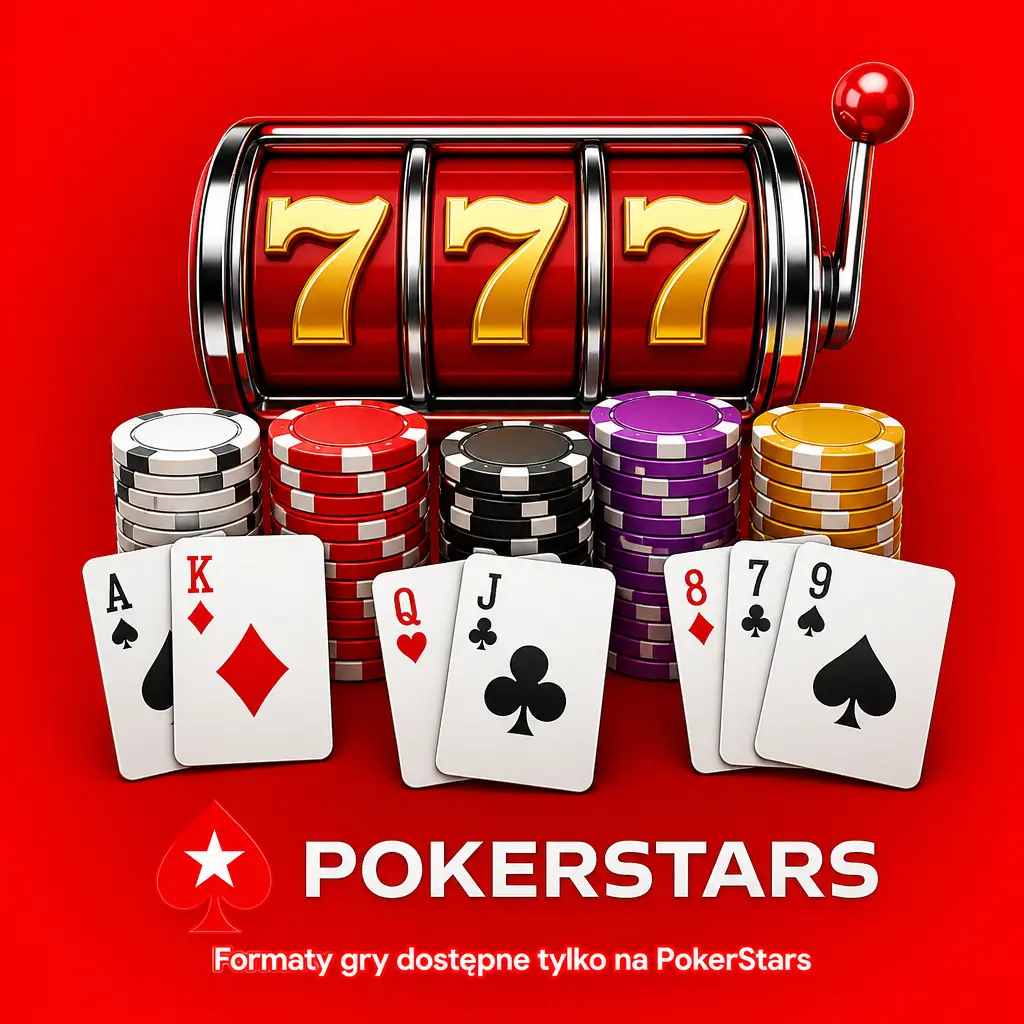 Formaty gry Spin & Go, PKO, Power Series, Zoom Poker i Home Games dostępne wyłącznie na PokerStars