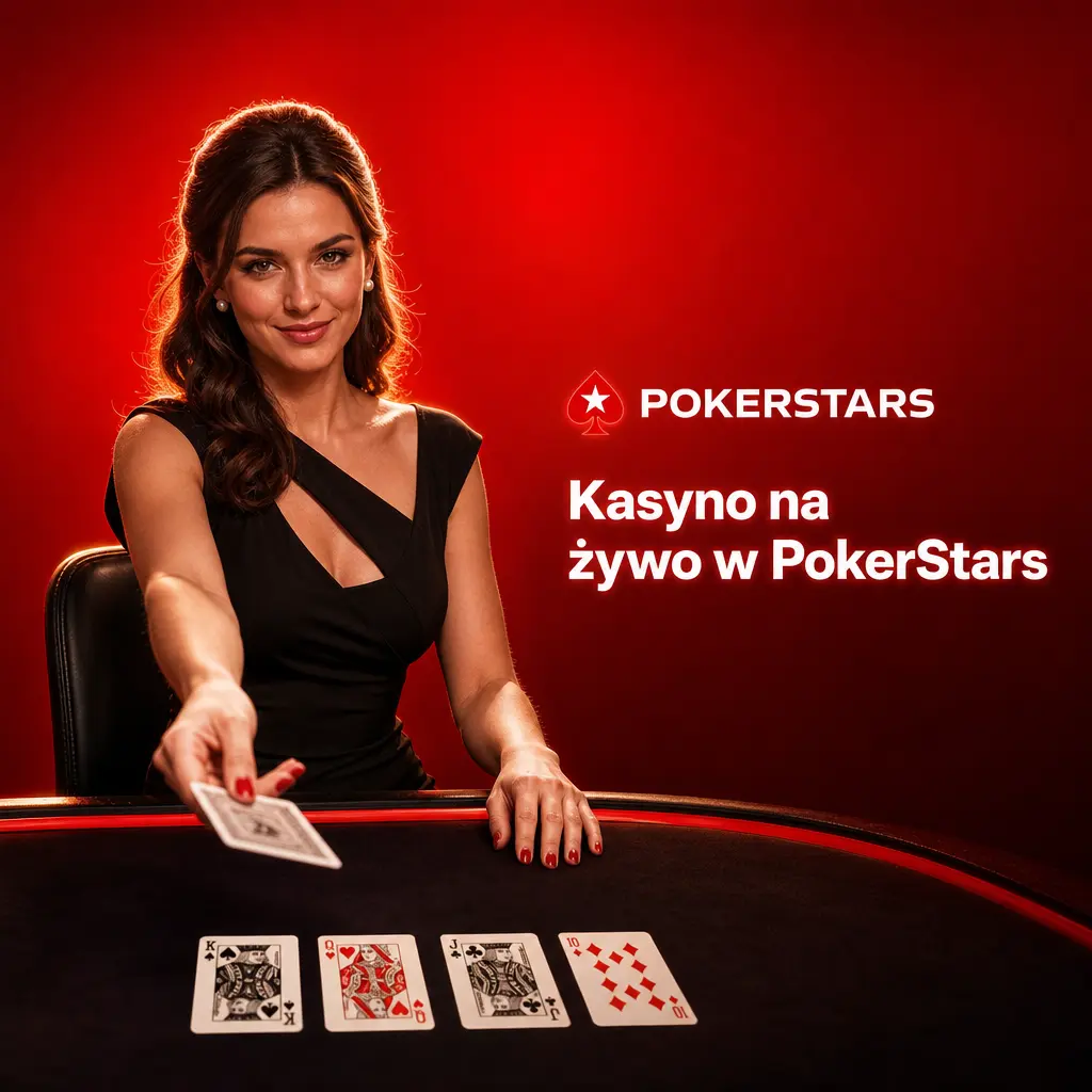 Kasyno na żywo w PokerStars – ruletka, blackjack i gry show z krupierem od Evolution Gaming