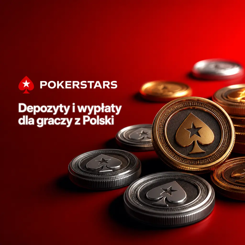 Tabela metod płatności PokerStars dla graczy z Polski: limity wpłat i wypłat oraz czas realizacji transakcji w PLN.